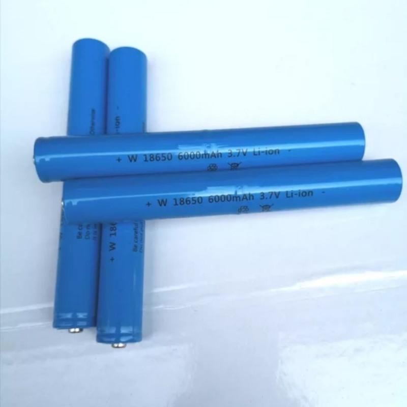 18650强光手电筒通用2节并联3.7V18650锂电池 加长并联连体电池组 加长一支
