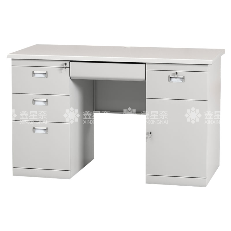 鑫星奈 XXN4010339 钢制办公桌职员桌员工桌学生写字台1.2米B款