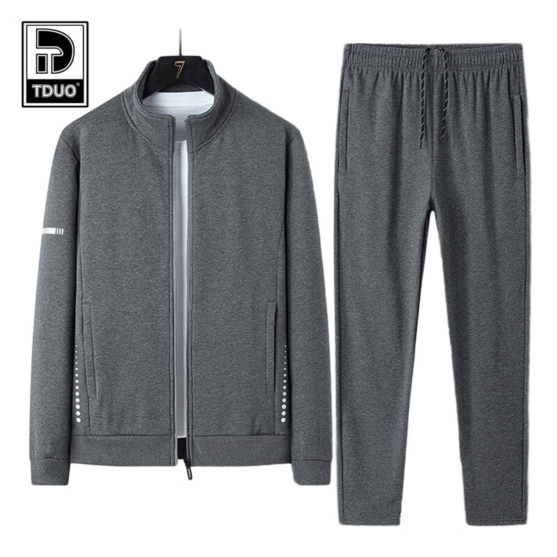 Tduo运动羽毛球服 A20 套 深灰平口 M