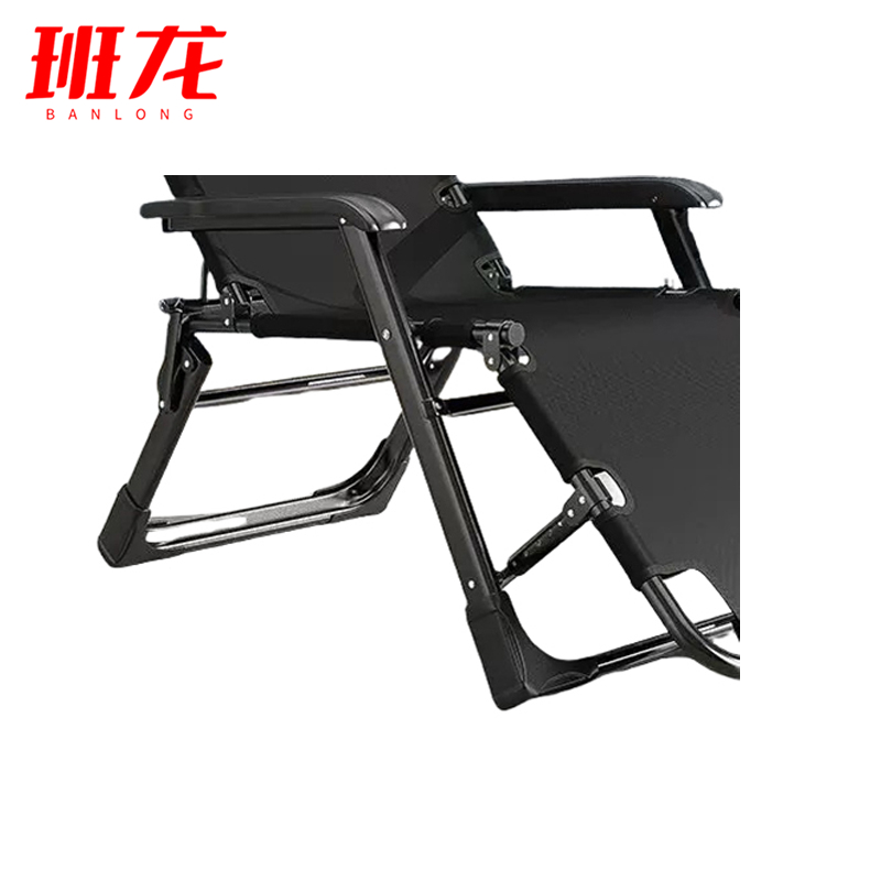 班龙折叠午休椅黑色把高清大图
