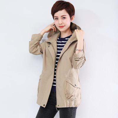 班俏BANQIAO大码夹克韩版小个子bf风小外套女春秋装衣服2023新款气质女装百搭短款夹克