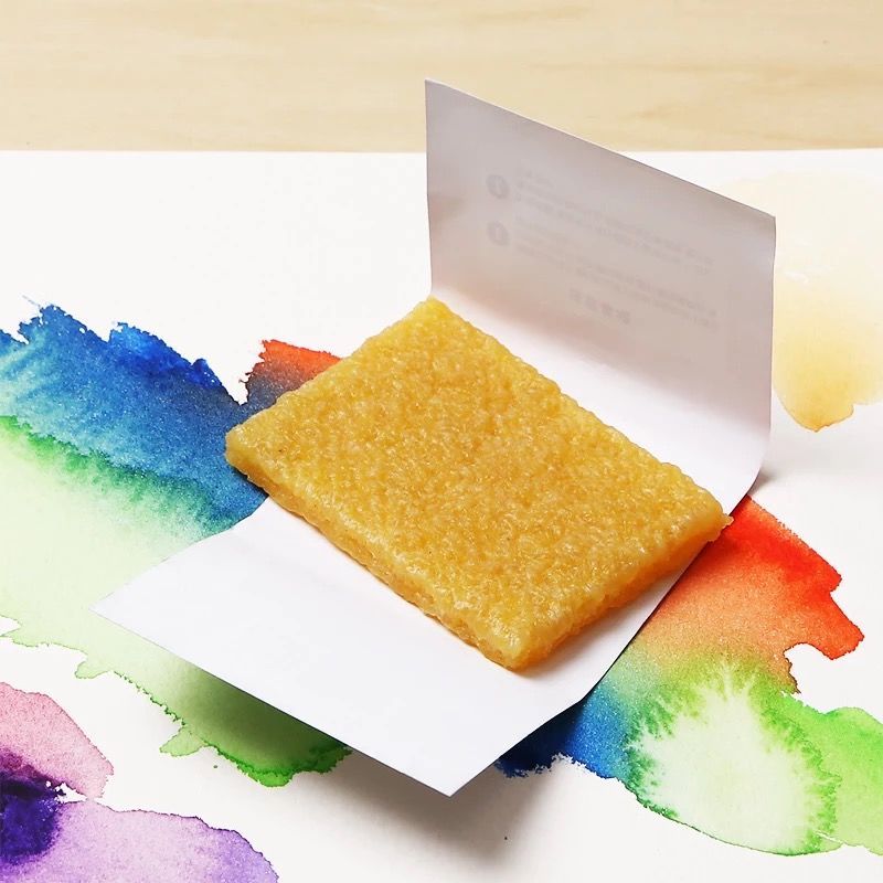 法比亚诺水彩留白液专用清洁擦 猪皮胶水彩颜料 去除留白液留白胶