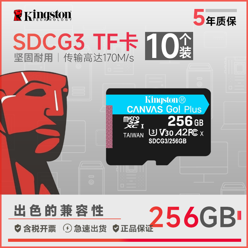 SDCG3/256GB(蓝卡)10个便宜翻了