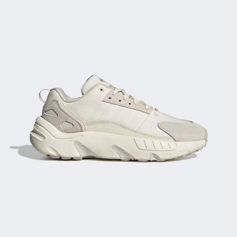 阿迪达斯adidas正品男鞋zx22boost系列防撕裂绒面革和牛巴革鞋面新品