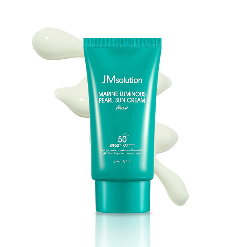 [人气喷雾同款防晒]JMsolution海洋珍珠防晒霜50ml SPF50+ PA++++ JM防晒 水润不油腻