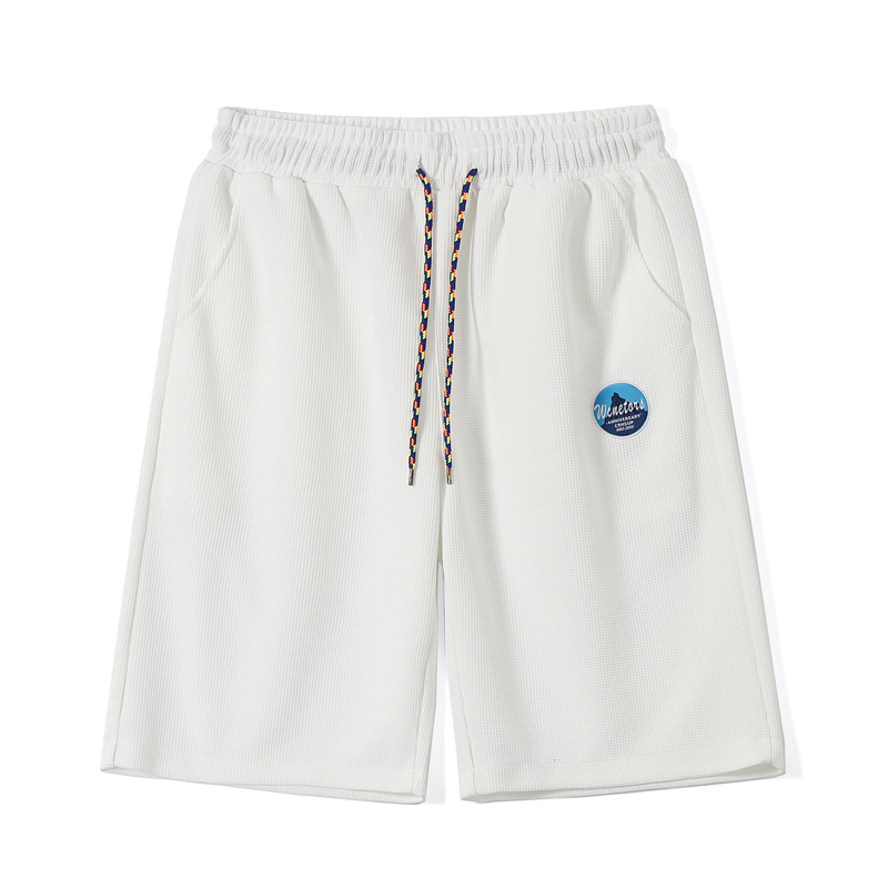 真维斯夏季新款宽松透气运动短裤男港风休闲五分裤男美式薄款潮流