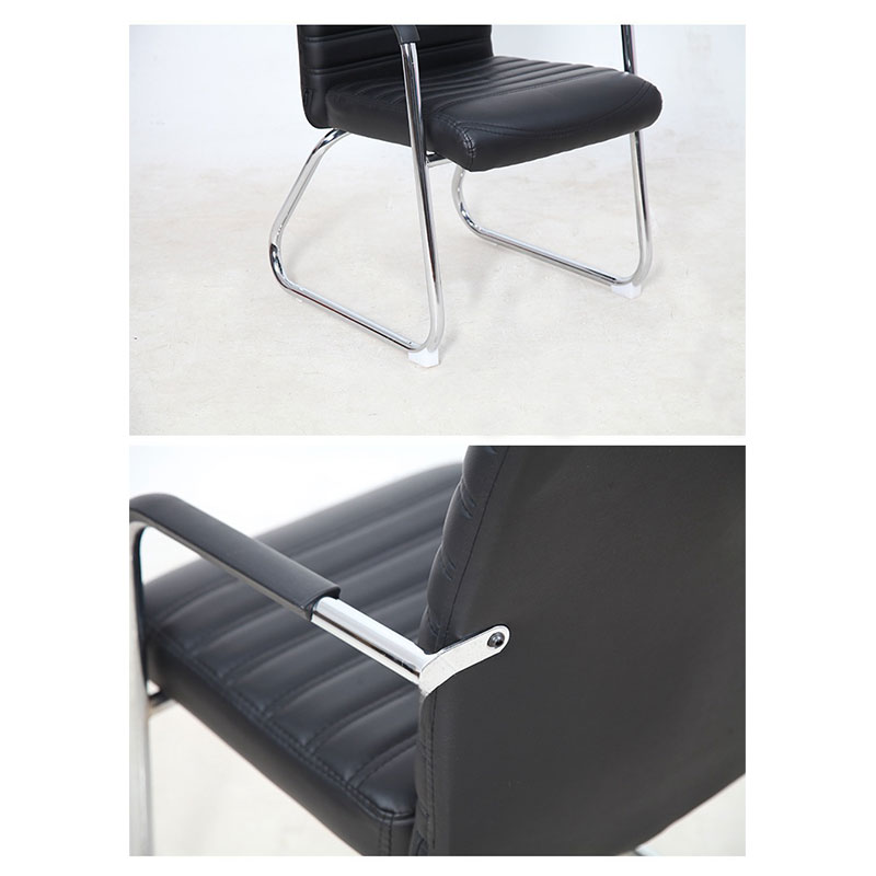 宜掌柜办公椅皮质把高清大图