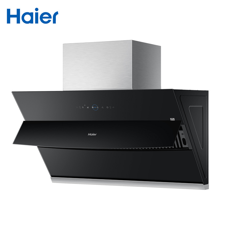 海尔(Haier)20立方大吸力侧吸油烟机智慧免清洗 WiFi物联 智能手势控制家用抽油烟机