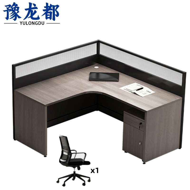 豫龙都屏风工位1.4m套高清大图