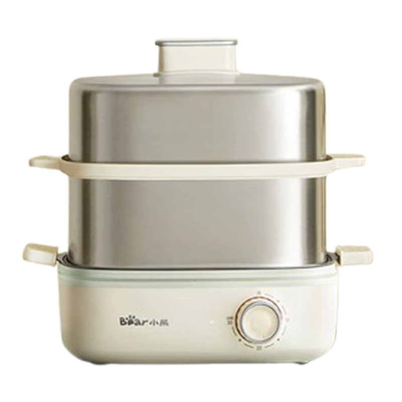 小熊煮蛋器蒸蛋器家用双层不锈钢煮蛋神器ZDQ-E12R2