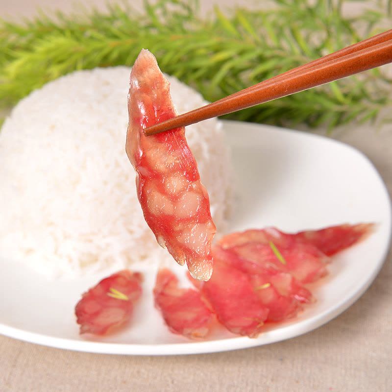 大利是福广式腊肠广味香肠广东腊味中秋送礼三七肠干货500g图片