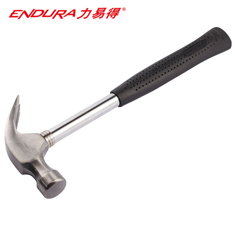 力易得(ENDURA)钢柄羊角锤 手锤 榔头 锤子 8oz 货号E7131