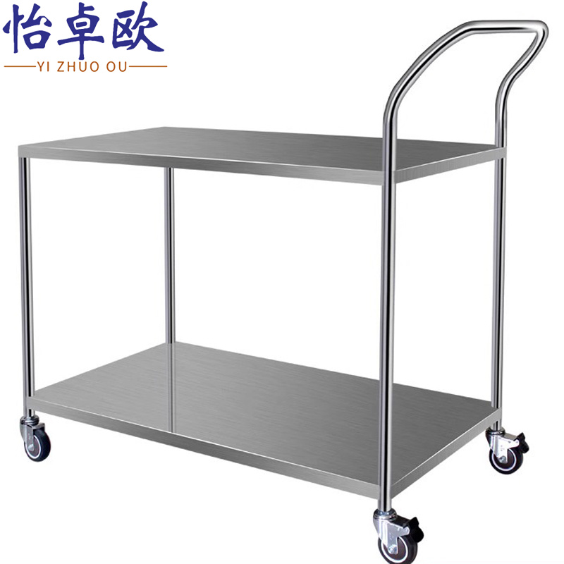 怡卓欧不锈钢推车60*40*85cm个高清大图