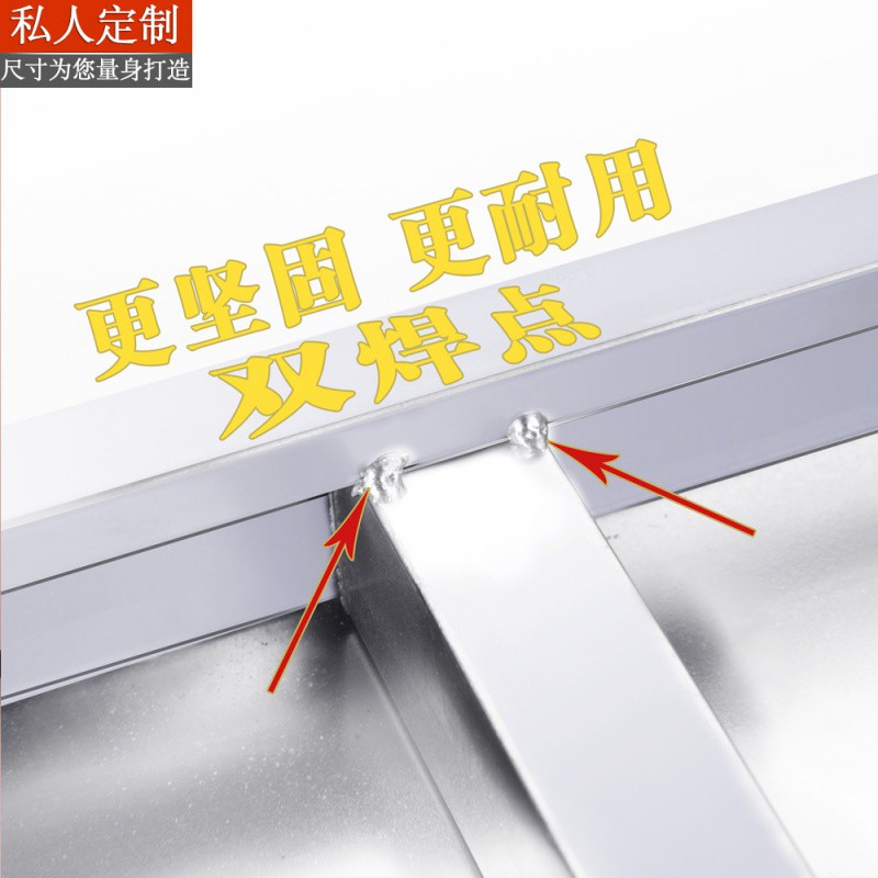 不锈钢厨房置物架落地3层锅架微波炉烤箱4层架子家用储物收纳货架收纳层架 三维工匠高清大图