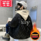 可莉允男童冬装棒球服洋气2022新款冬季儿童中大童棉服加棉加厚外套棉衣