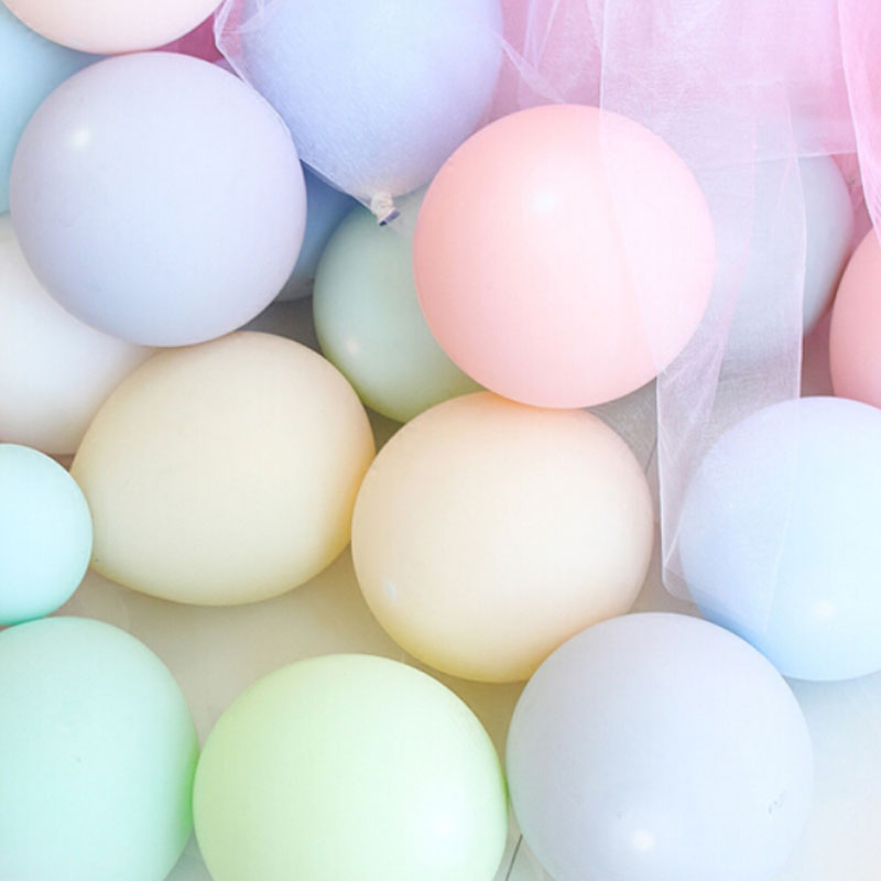 马卡龙彩色气球100只装 HQ-11323（20件起订）高清大图