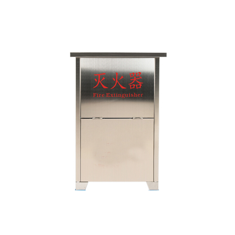 联塑 灭火器箱5kg*2位不锈钢二氧化碳灭火器箱子可放置5kg二氧化碳灭火器2个(空箱)