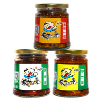 饭扫光下饭菜280g*3瓶装 即食下饭菜 榨菜 咸菜 泡菜 酱腌菜腌制小菜 拌饭拌面调味酱