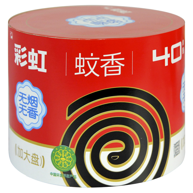 彩虹蚊香特惠桶装大盘无烟40单盘