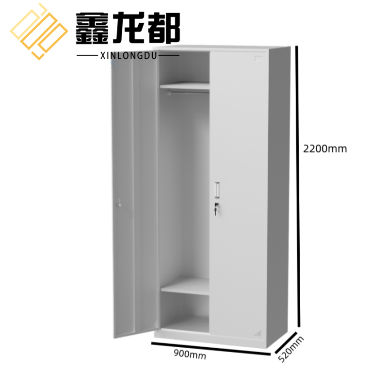 鑫龙都 衣柜二门高清大图