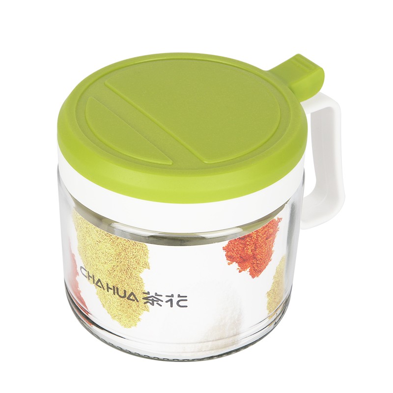 茶花 双组圆形玻璃调味瓶(300ml)300ml*2/个高清大图