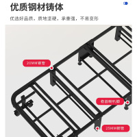 国翌 GY-ZDC-190902折叠床单人床钢制床午睡床金属床午休床 1900*900*290mm