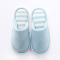 秋冬新款日系简约棉拖情侣居家室内软底地板保暖拖鞋039