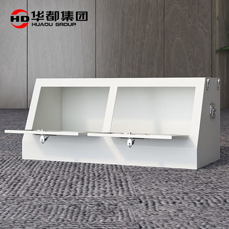 华都HDPB-13 手机存放上开门低底柜华都手机屏蔽柜17G信号WiFi信号物理屏蔽会议室挂墙手机存放柜寄存柜子高清大图