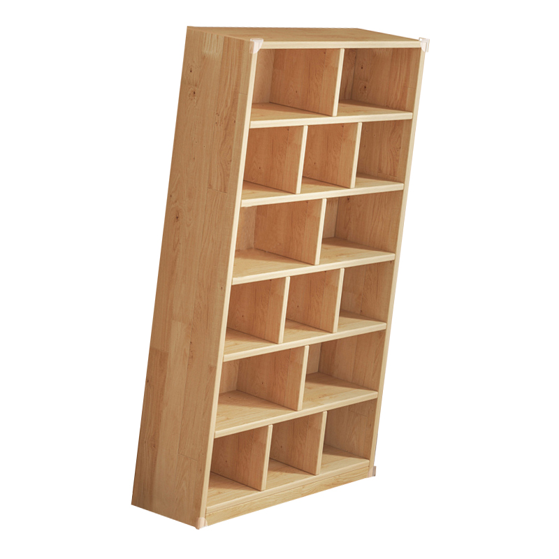 翼澜 木质书架 80cm 个高清大图