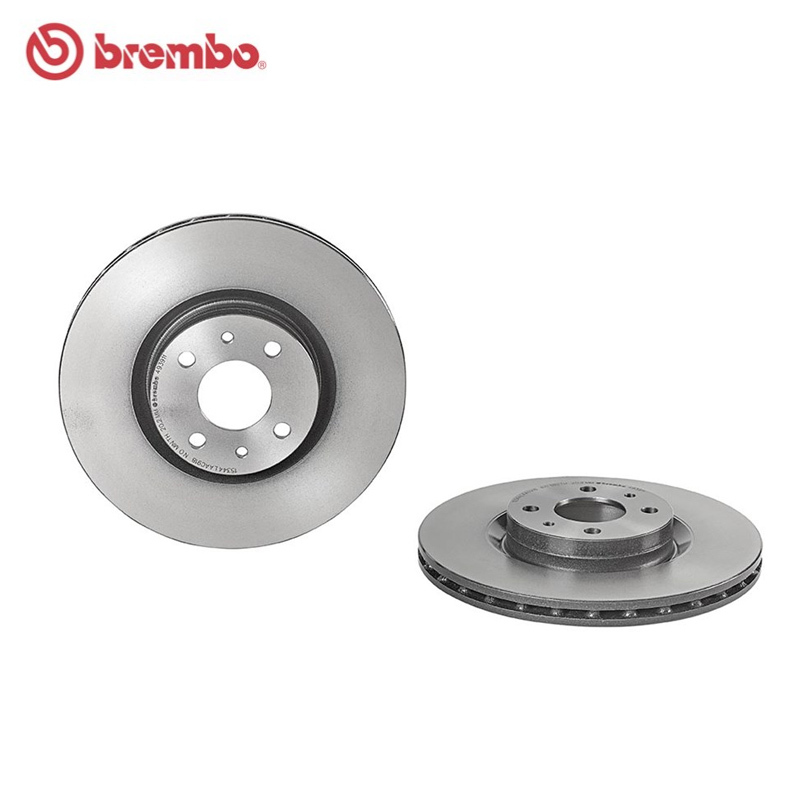布雷博(brembo)前盘09.4939.11适配08-11款博悦/08款领雅 1.4T(对装)