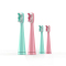 爱博尔(AIBOER) 儿童电动牙刷 C3 原装正品刷头 杜邦柔软刷毛 抗菌进口刷毛刷头 让宝宝爱上刷牙 王子蓝款4支装