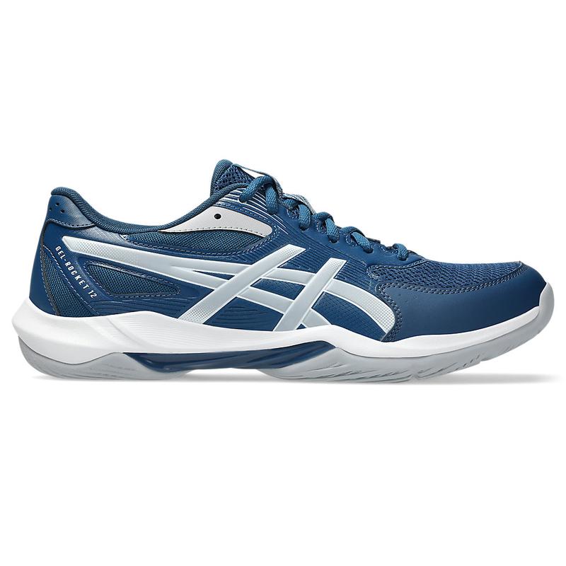 亚瑟士(ASICS)男款宽版综合训练鞋稳定灵活室内健身鞋侧向运动专 Mako_Blue/Piedmont_Grey 42.5
