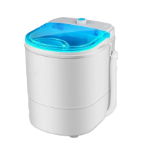 美的(Midea)小型洗衣机迷你半自动洗甩两用家用母婴儿童单桶 普通洗涤3公斤款