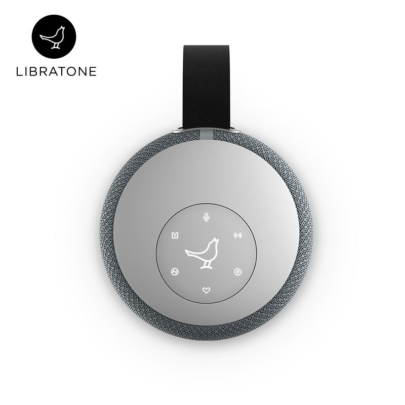 LIBRATONE ZIPP MINI 2 无线智能音响 家用WiFi蓝牙音箱 小鸟音响 灰色