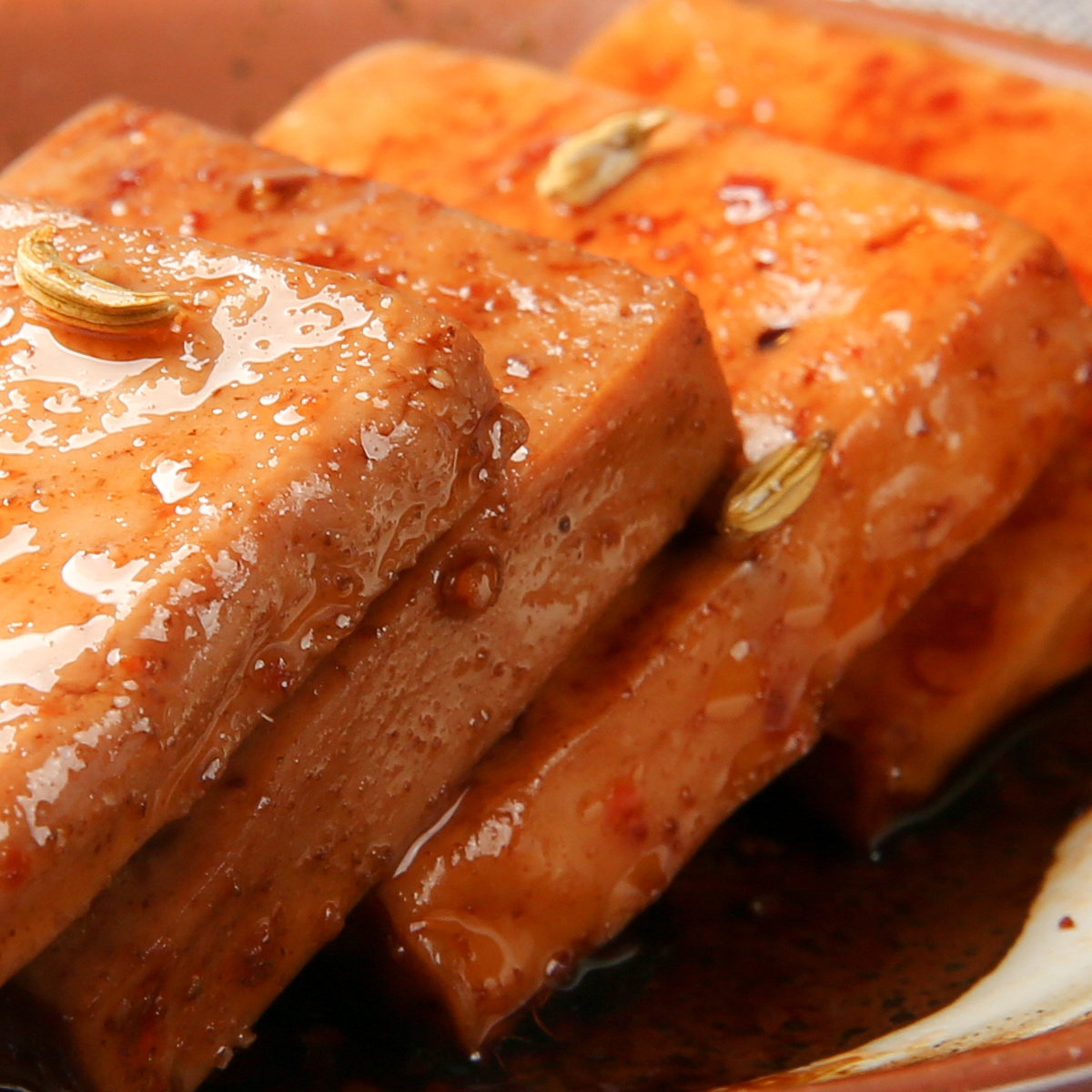 好巴食 豆腐干 休闲零食 Q豆干豆腐鱼田园碳烤味200g高清大图