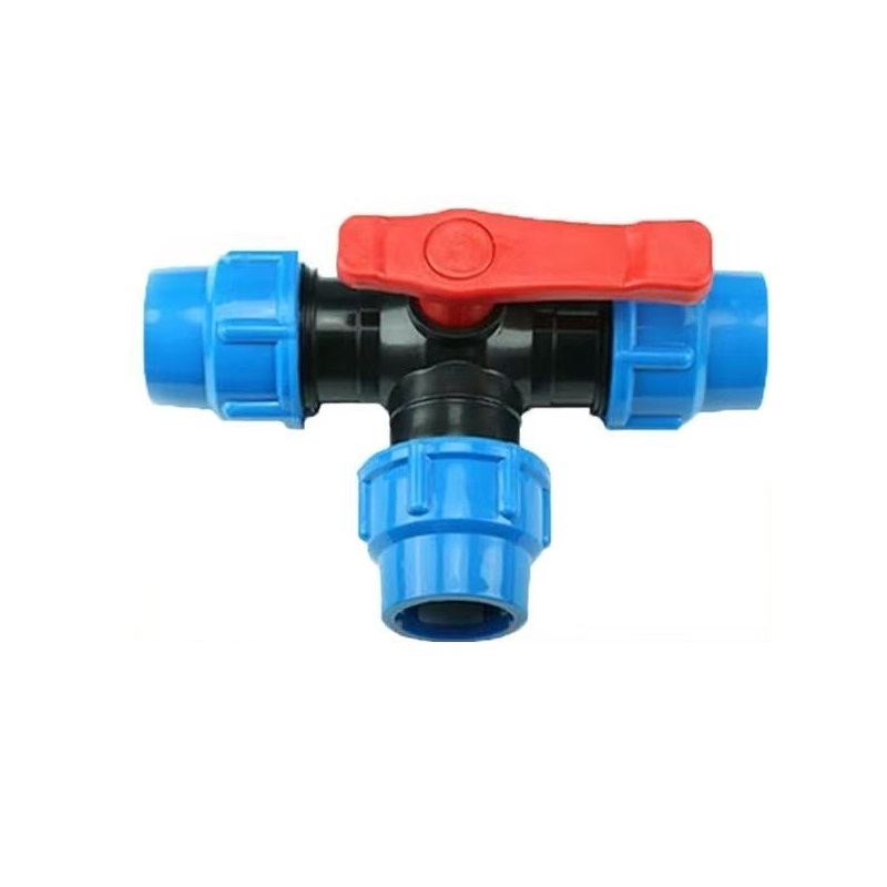 伟鹏双兴 PE快接三通球阀 25蓝色(6分)个高清大图