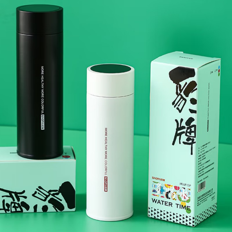 豹牌 不锈钢保温杯350ml BP03-V2010 颜色随机