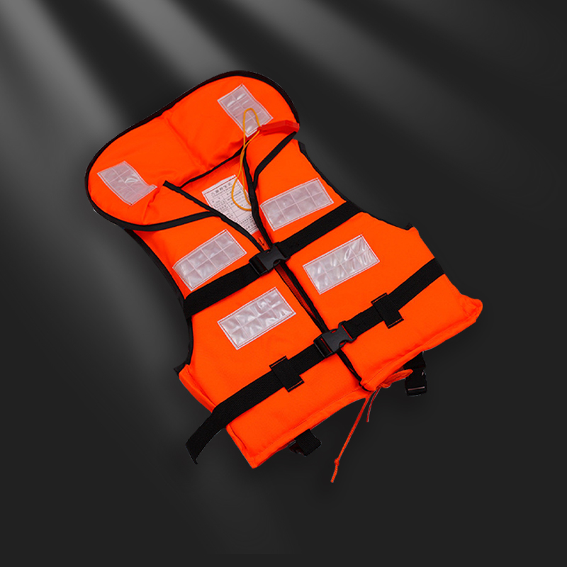 鸿启纳 均码加大号大领子救生衣 HQN-238高清大图