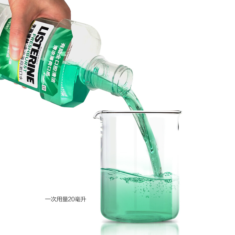 李施德林(LISTERINE)清凉口味漱口水500ml