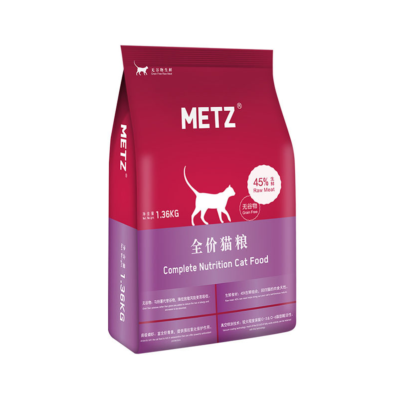 玫斯(metz)无谷物生鲜全价猫粮成幼猫通用型猫粮