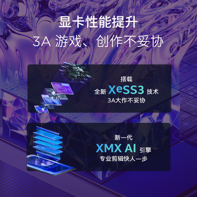 联想小新Pro14 酷睿 AI元启版14英寸轻薄笔记本电脑(全新英特尔酷睿标压3代Ultra7-356H 32G 1T 2.8K OLED 120Hz 1100nits)高清大图