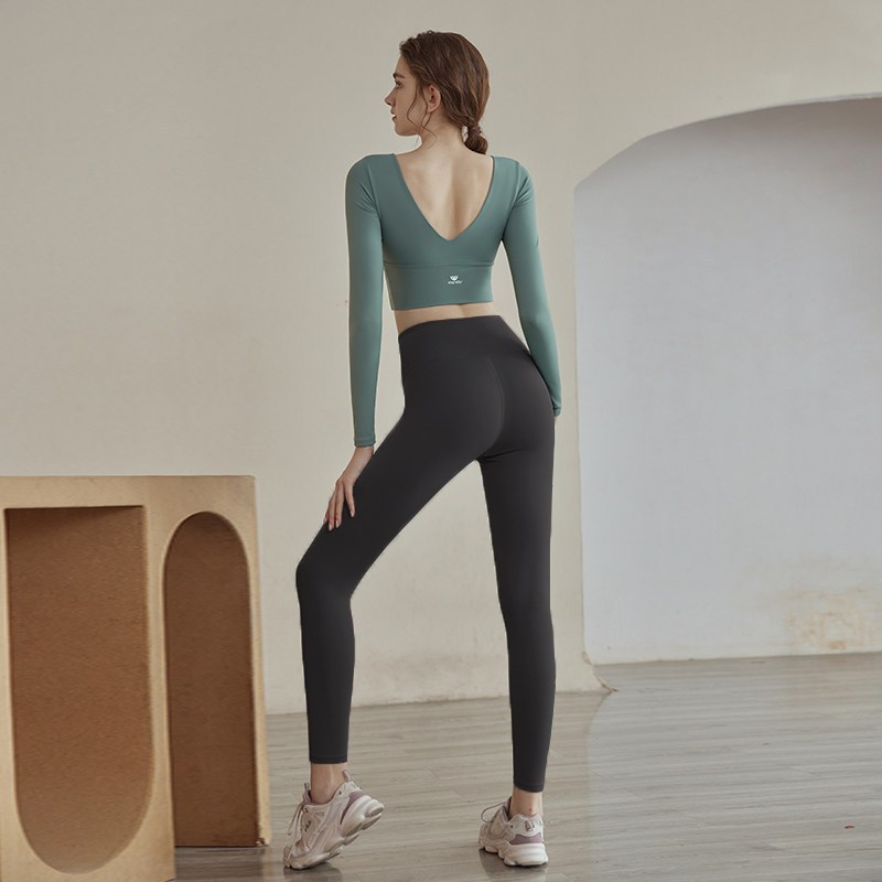瑜伽服跑步运动套装女夏装新款专业晨跑服气质健身套装女