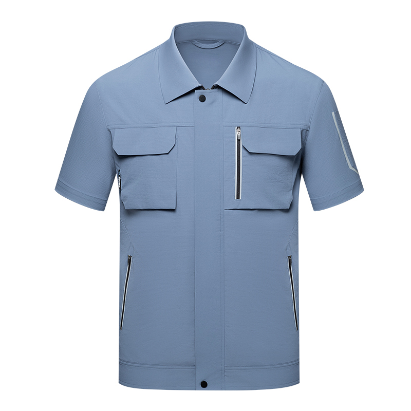 天鸣 速干508#工作服 可定制 S-5XL 套高清大图