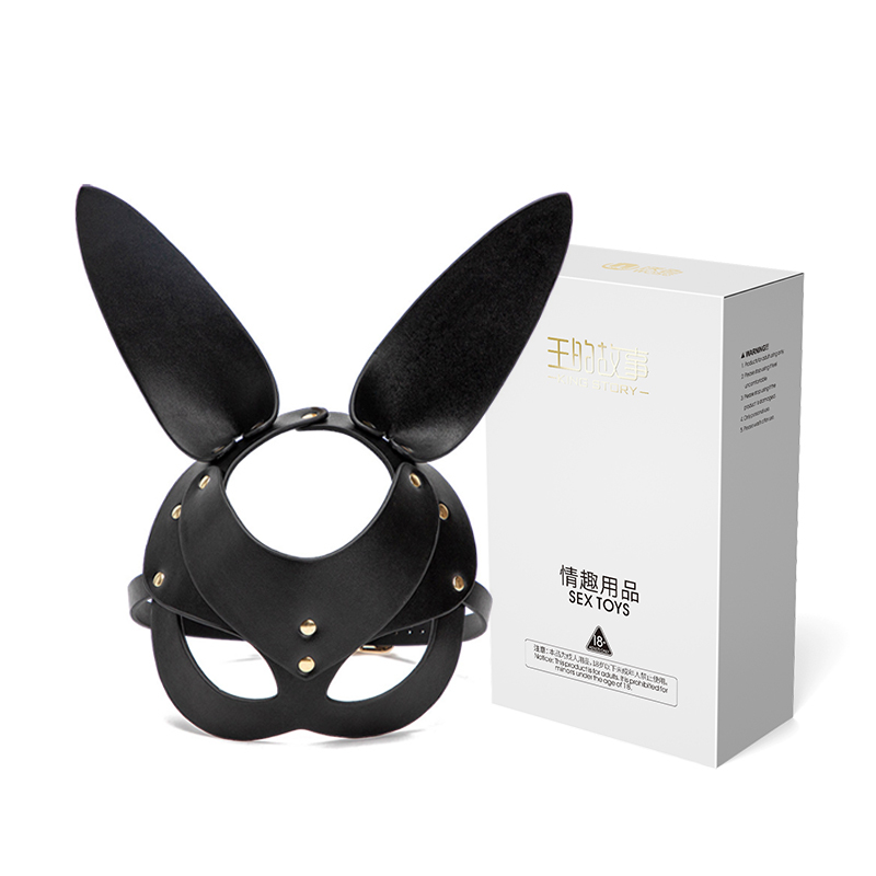 沃色sm性感兔女郎面具半脸女成人调情趣用品眼罩角色扮演激情挑逗诱惑