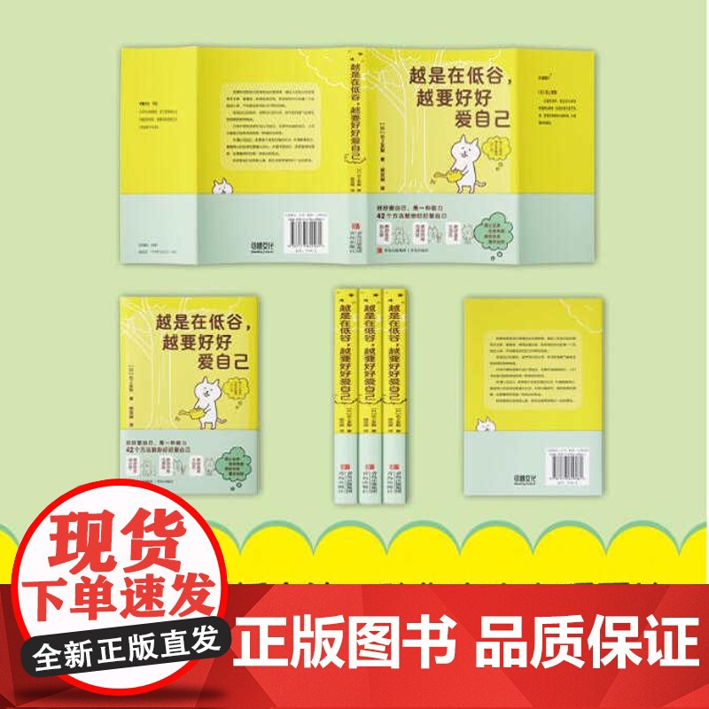越是在低谷越要好好爱自己青岛出版社日石上友梨心理学心灵疗愈书籍自我关怀心灵疗愈书籍人生不艰辛的生存指南心理困境度过低谷期高清大图