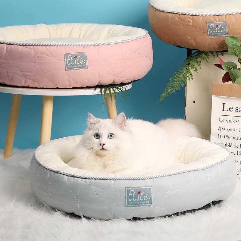 狗窝猫窝宠物用品冬天保暖四季通用大型小型犬泰迪柯基猫咪高清大图