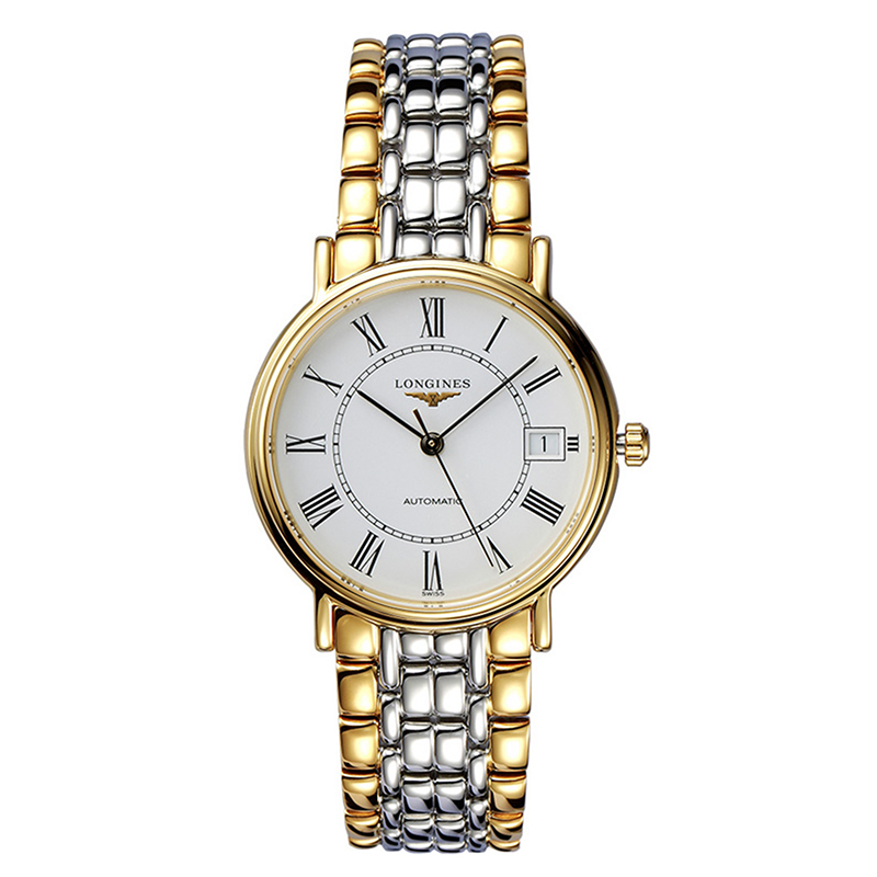 浪琴(longines)瑞士品牌 手表 瑰丽系列 机械男表 l4.821.2.11.