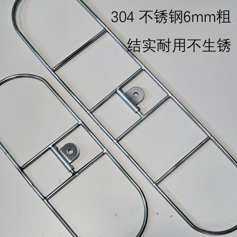 玫科 全不锈钢平板拖把大号尘推排拖家用工厂酒店地拖加粗加厚 90CM不锈钢整套(螺丝款)高清大图