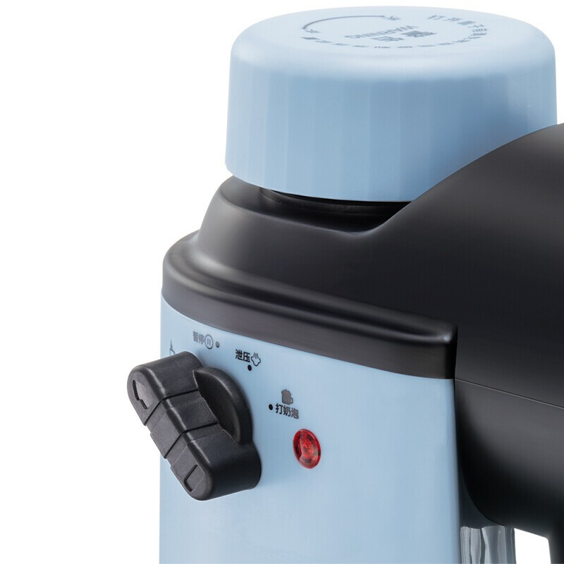 小熊(Bear)咖啡机家用 意式半自动 泵压式 蒸汽高压萃取可打奶泡 意式5bar+蒸汽奶泡 KFJ-A02N1高清大图