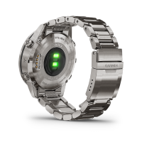 佳明 GARMIN MARQ-Aviator-飞行家 后掠翼设计磨砂钛金属表链智能户外GPS蓝宝石镜面时尚腕表